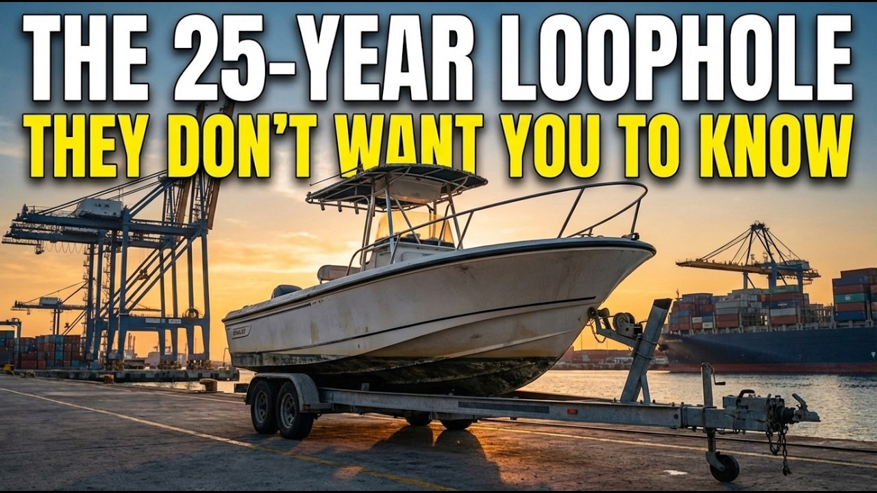How Smart Americans Are Beating the Boat Scam (The 25-Year Loophole)