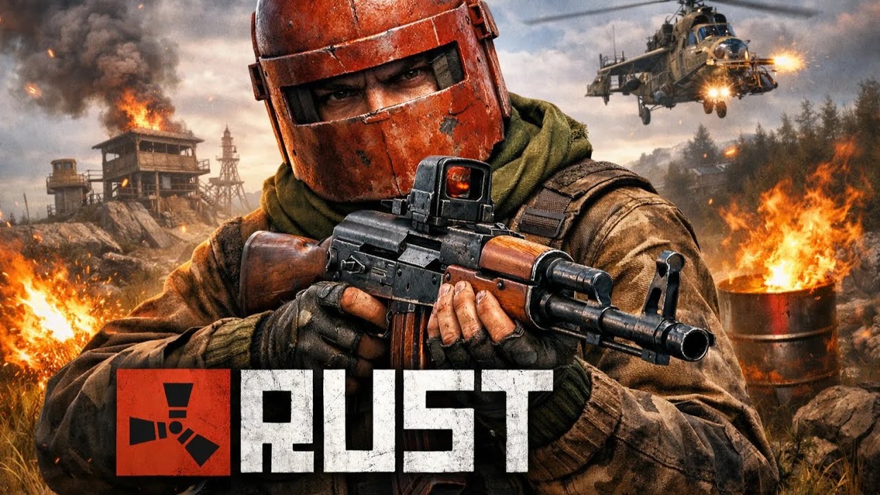 🔥Соло Старт На Официальном Сервере с Полного Нуля в Rust/Раст🔥