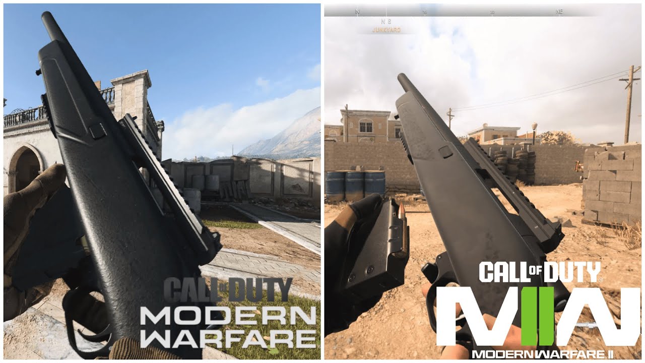 SP-R 208 MARKSMAN RIFLE | CALL OF DUTY MWII vs CALL OF DUTY MW19| 4K UHD