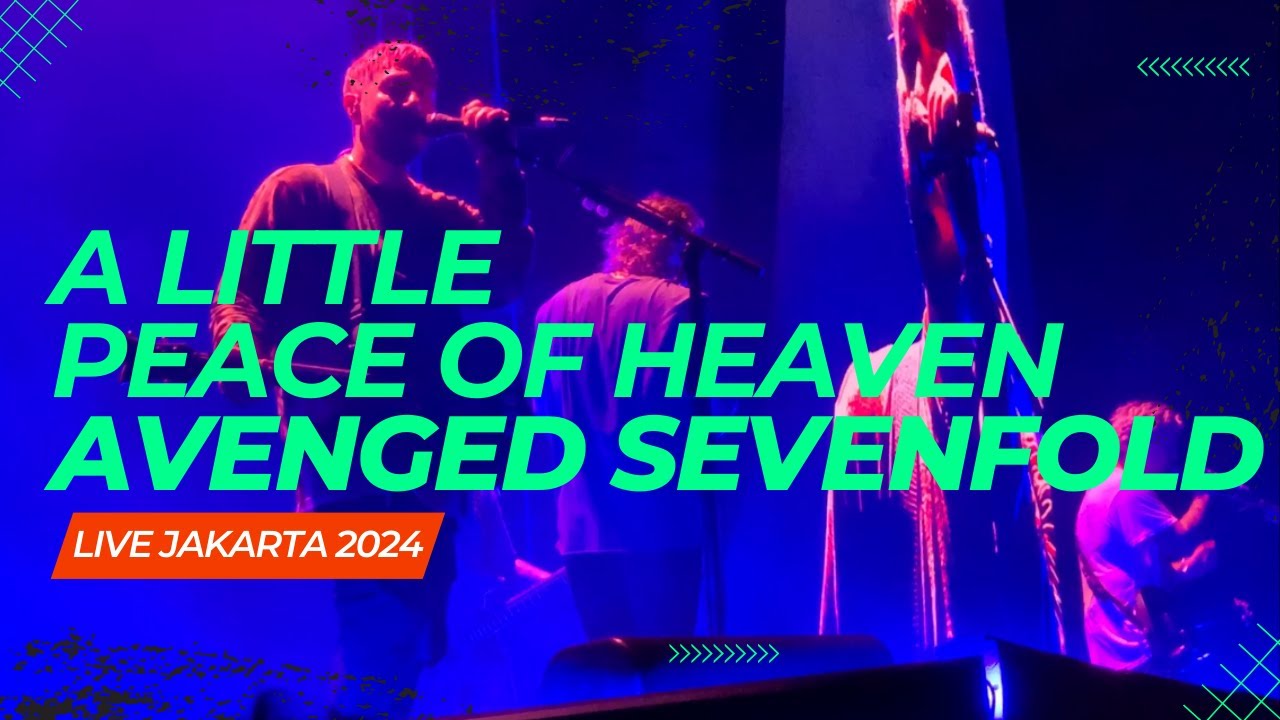 Avenged Sevenfold - A Little Piece of Heaven Live Stadion Madya GBK - Jakarta (May 25, 2024)