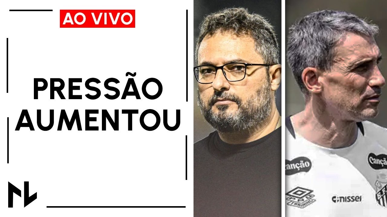 Marcelo Teixeira nega crise no Santos | Pressão aumenta em Mattos e Vojvoda