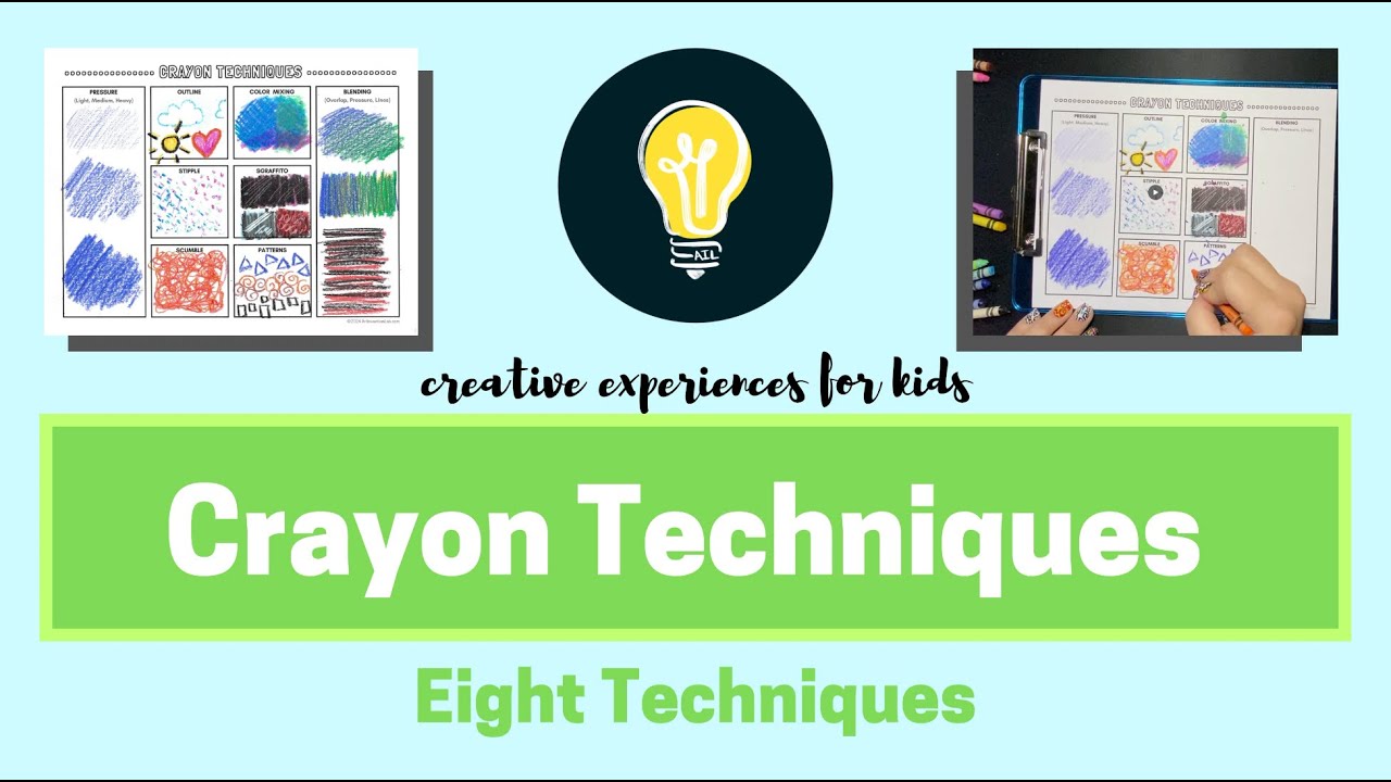 8 Crayon Techniques for Drawing Art