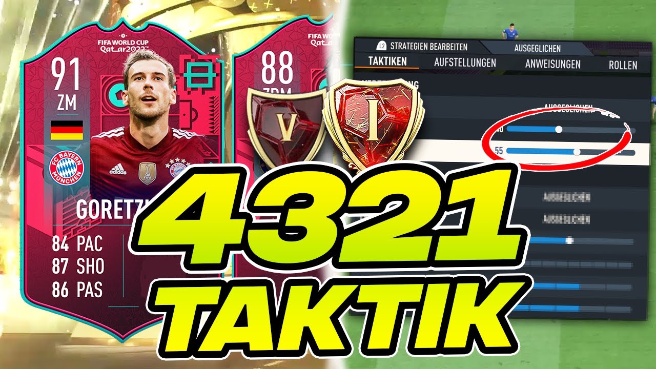 FIFA 23 Taktik 4321 🦁 Anweisungen und Formation nach dem Patch