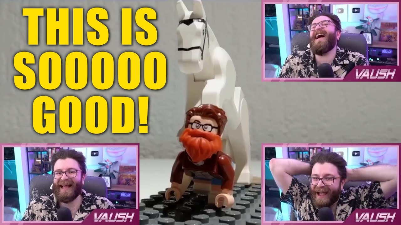 Vaush Reacts to Vaush's Lego Horse Adventure and Dies of Laughter