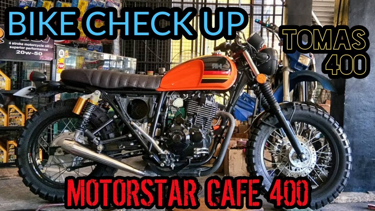 BIKE CHECK UP | MOTORSTAR CAFE 400 | CARB TUNING