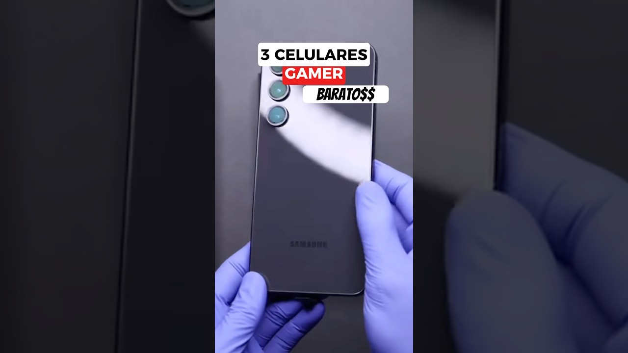 TOP 3 celulares gamer Calidad - Precio 2025 #smartphone #celulargamer