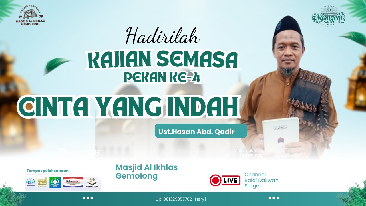 Kajian SEMASA |  Bersama Ust. Hasan Abd. Qadir | 