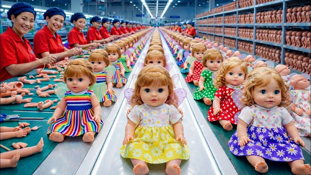 Inside the World’s Largest Baby Doll Factory