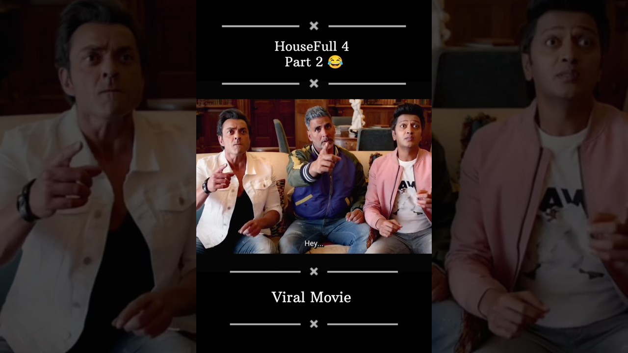 HouseFull 4 Comedy 😂😂 part 2 Viral Movie #housefull4 #comedy #viralmovie #trending #shorts