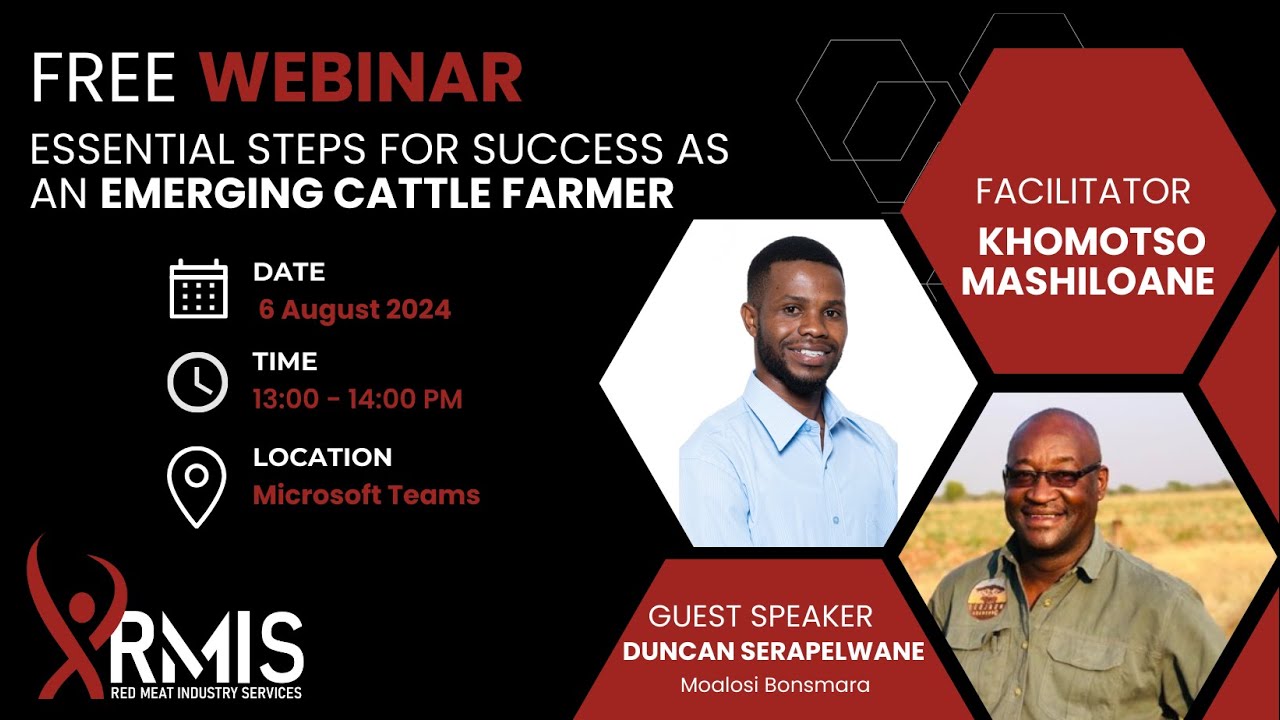 Webinar: Essential steps for success as an emerging cattle farmer.