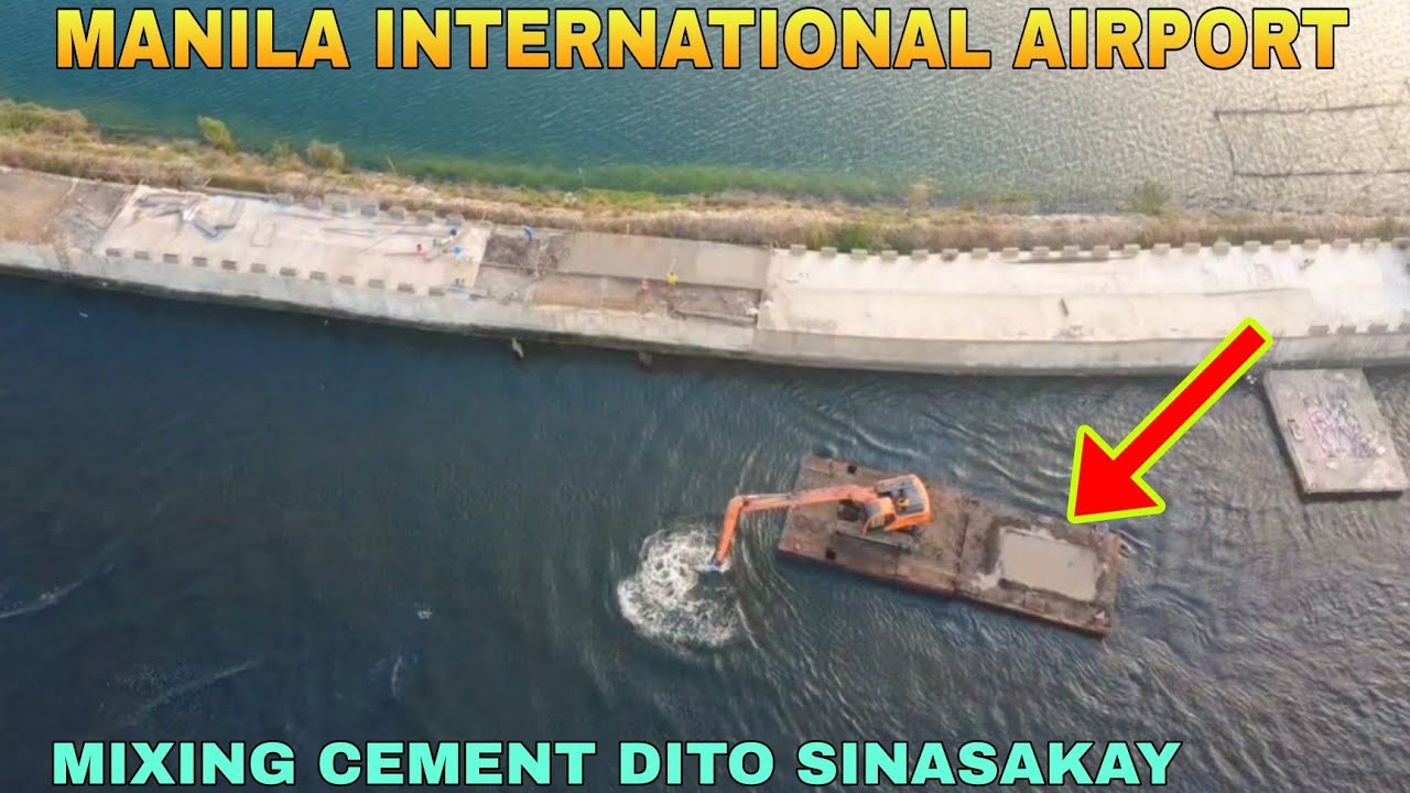 MIXING CEMENT DITO SINASAKAY/MANILA INTERNATIONAL AIRPORT BRGY TALIPTIP BULACAN BULACAN UPDATE 