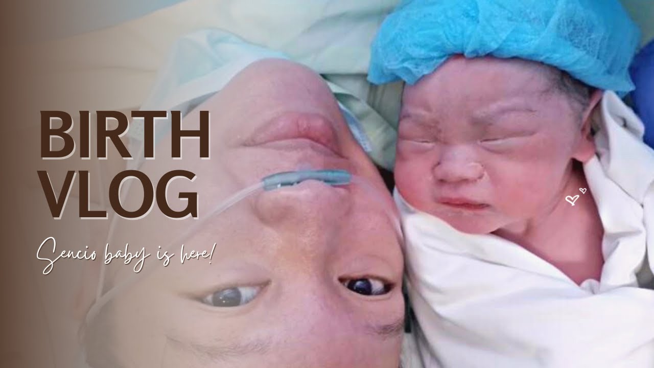 My Birth Vlog (Sencio Baby is here!) | Jazzie Tabigue