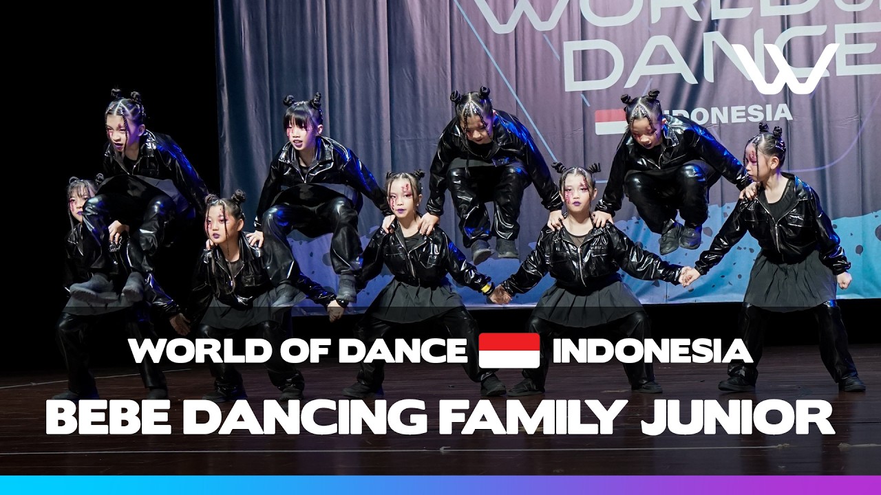 Bebe Dancing Family Junior | Первый ряд | Юниорская командная категория | World Of Dance INDONESI...