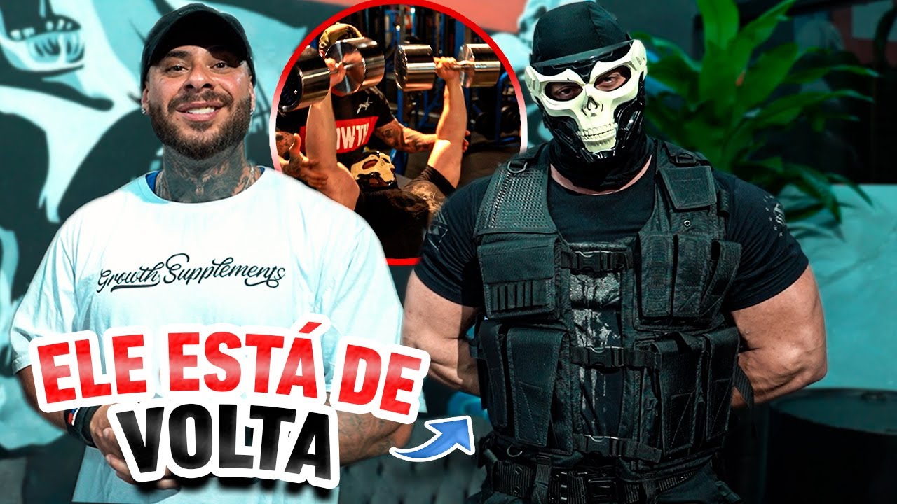 LÉO STRONDA FICOU ASSUSTADO COM A FORÇA DO MASCARADO FRANK GHOST
