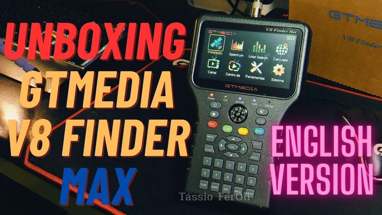 Unboxing GTMEDIA V8 Finder Max (ENGLISH VERSION)