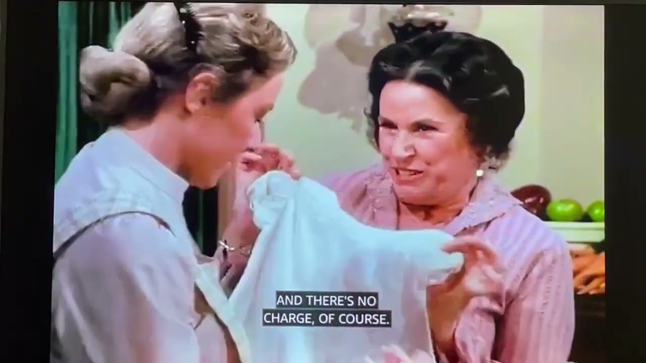 Caroline hits Harriet (Little House on the Prairie)