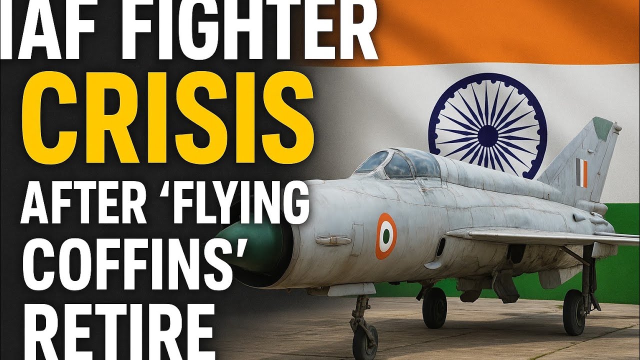 IAF Fighter Crisis After &lsquo;Flying Coffins&rsquo; Retire |Indian Air Force Runs Out of Jets!