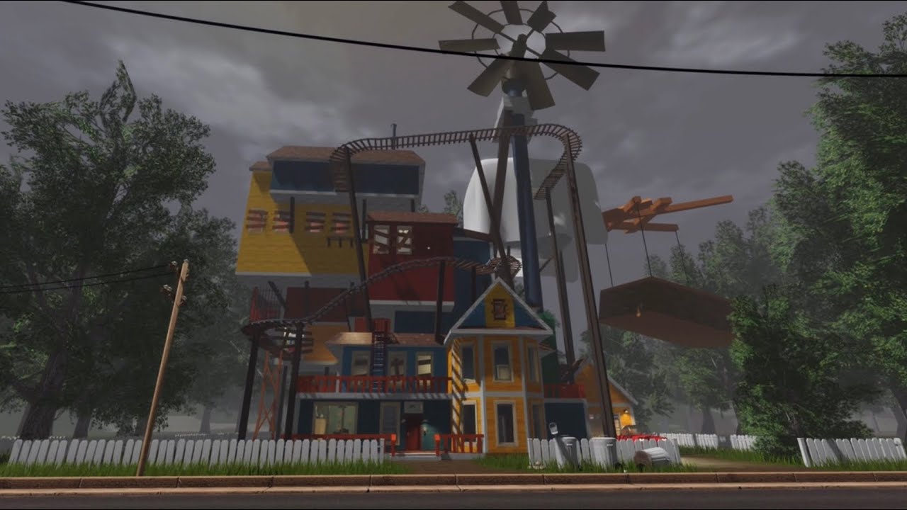 Hello, Neighbour | Reimagined - Alpha 1.6 | Roblox Hello Neighbor Fangame Gameplay