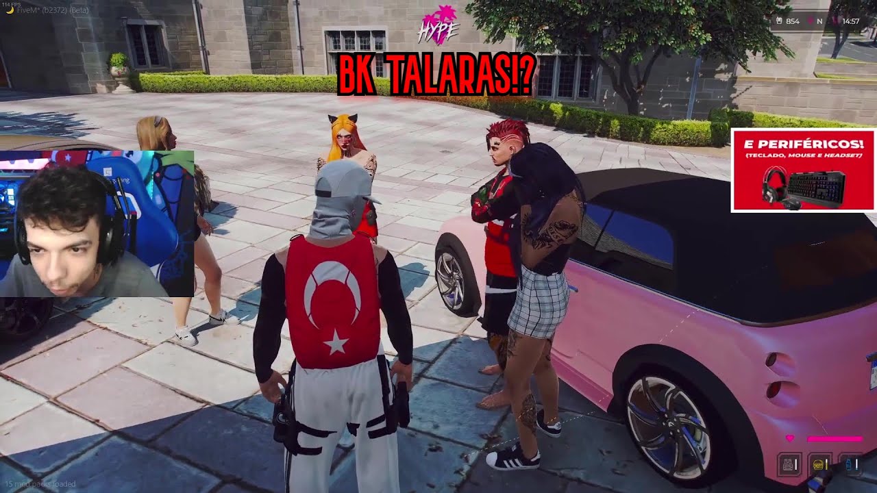 BK GADANDO A MINA DO SPK! GTA RP HYPE