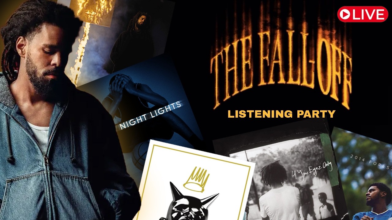 J. COLE THE FALL OFF ALBUM LISTENING PARTY!