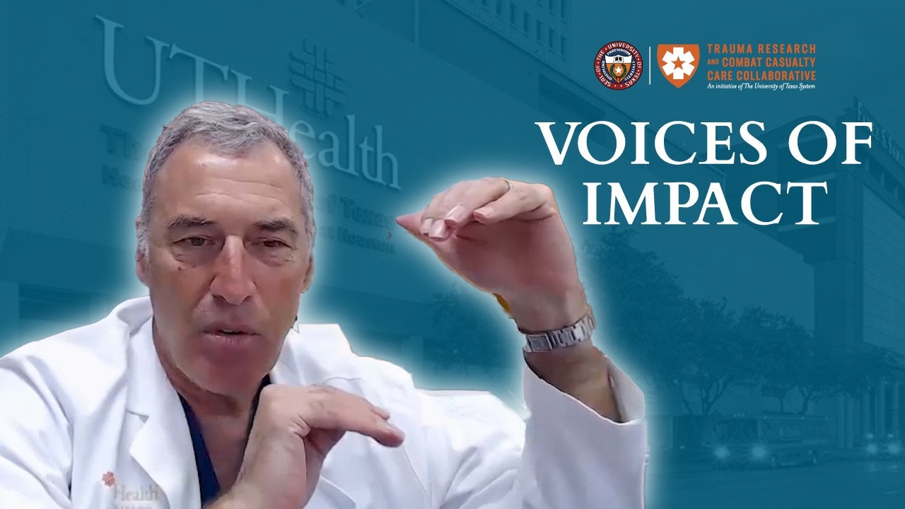 Dr. Charles S. Cox of University of Texas Health Science Center at Houston | TRC4 Voices of Impact