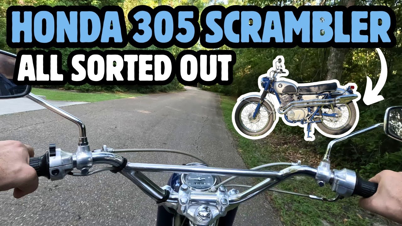 Honda CL77 Scrambler – Dialing In This Classic 305 Twin
