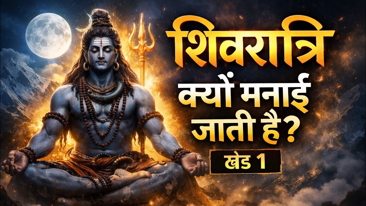 शिवरात्रि क्यों मनाई जाती है? | महाशिवरात्रि का रहस्य जो बहुत कम लोग जानते हैं | खंड 1