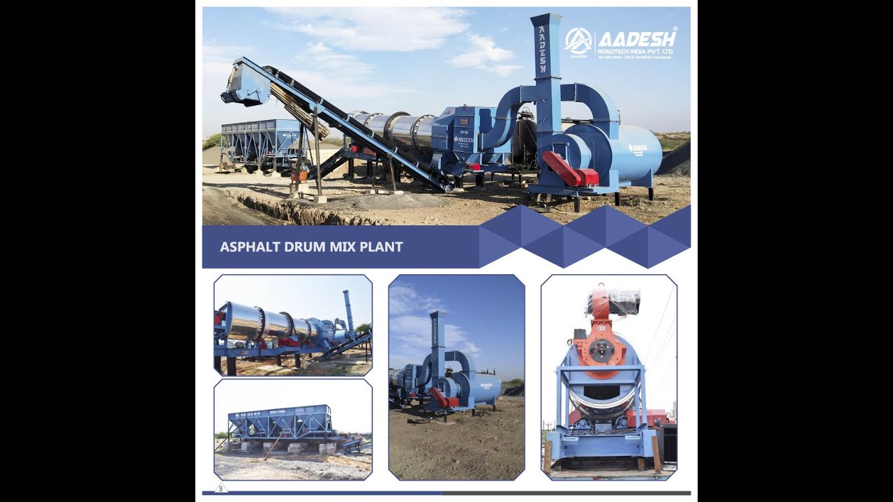 Asphalt Drum Mix Plant - Manufacturer