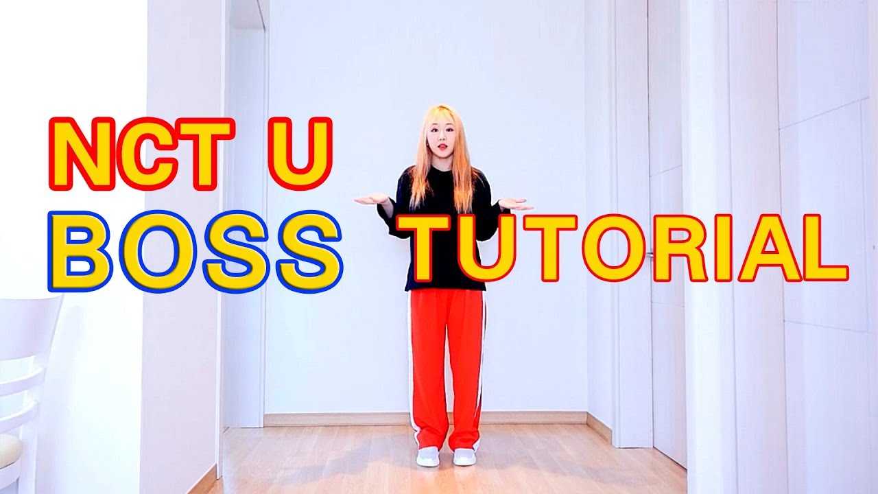 NCT U 엔시티 유 보스 거울모드 설명강좌 BOSS Tutorial  WAVEYA