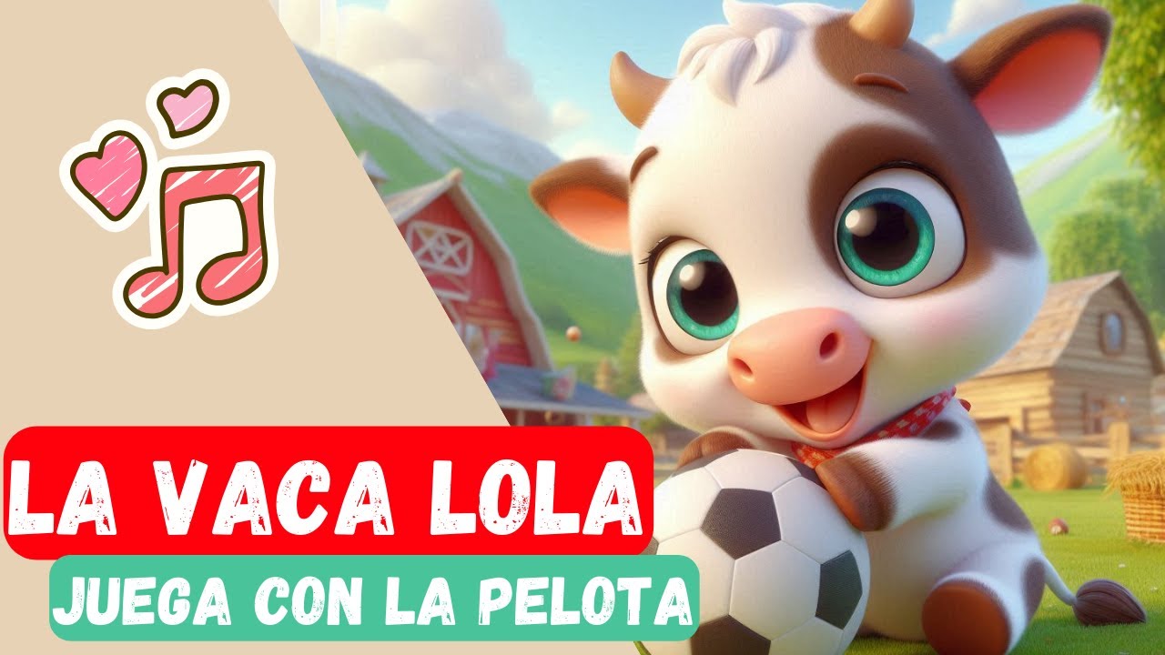 La Vaca Lola, Juega con la Pelota | Canciones Infantiles