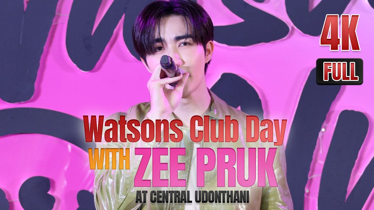Watsons Club Day X Zee Pruk 20241103 at Central Ubon