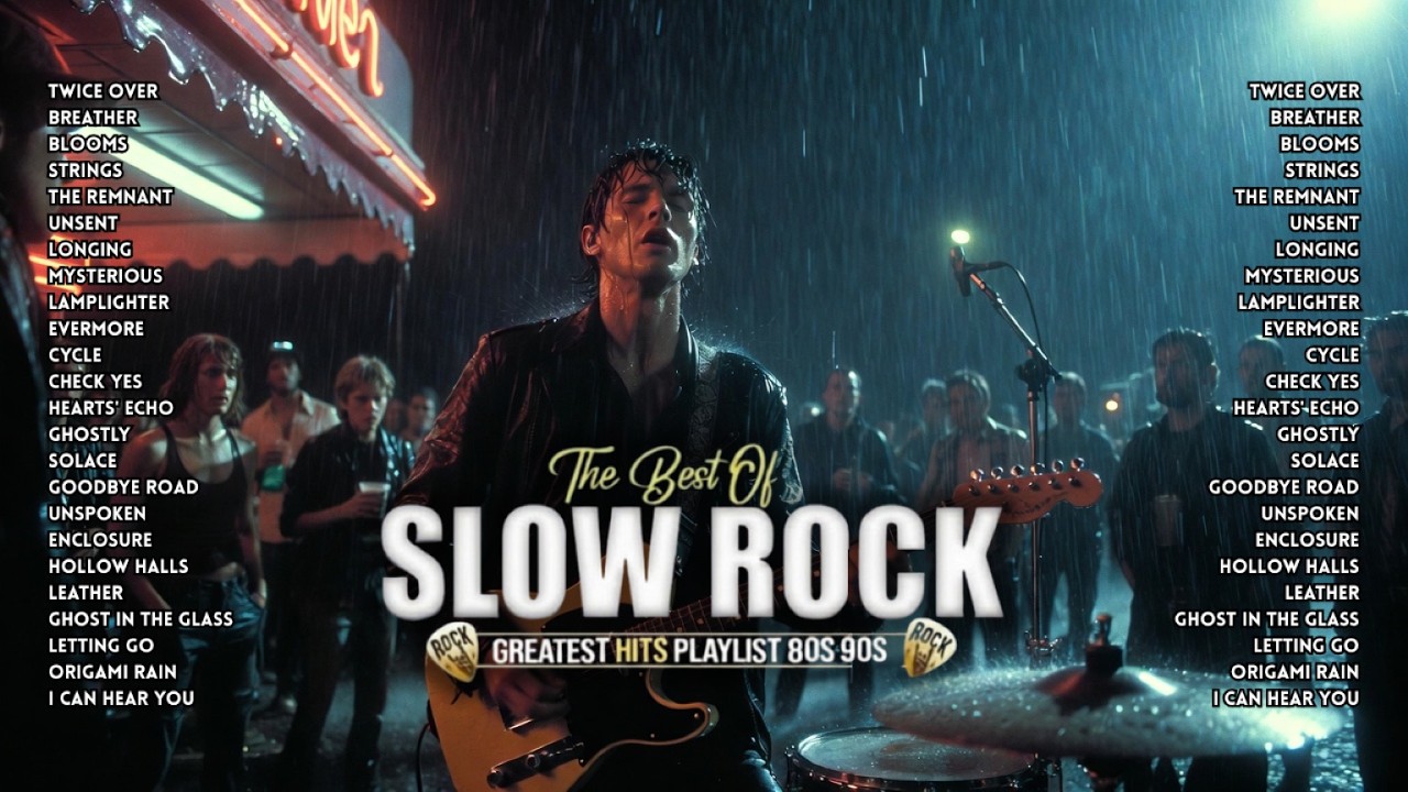 🔵 Timeless Slow Rock Classics & Soft Rock Hits 🎸 | Deep Relaxing Rock Mix