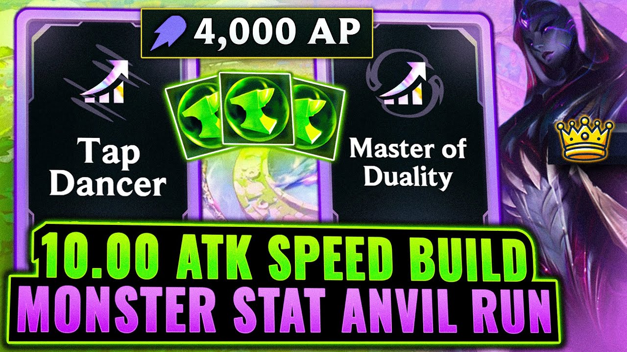 Strongest Champion in Arena: 10 Attacks Per Second GOD Build - 4000 AP | League Arena Gameplay