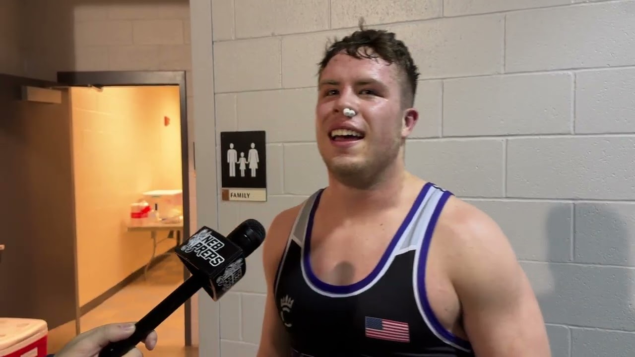 Blair's Blaise Baughman is the B215 state champion!!