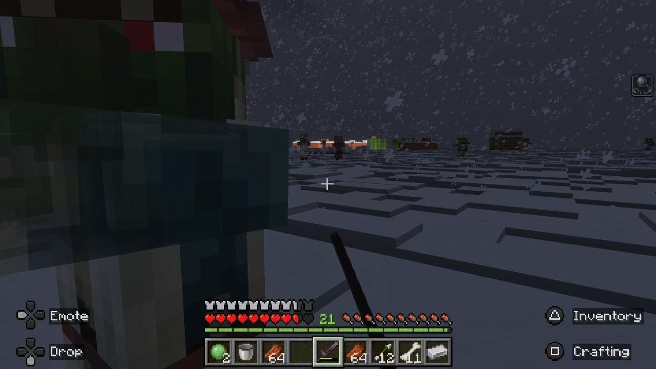 Minecraft ps5 Zombie Apocalypse - Survival Mission