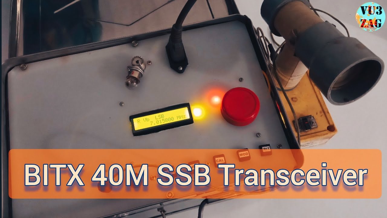 BITX 40M SSB Transceiver (HFI BITX)