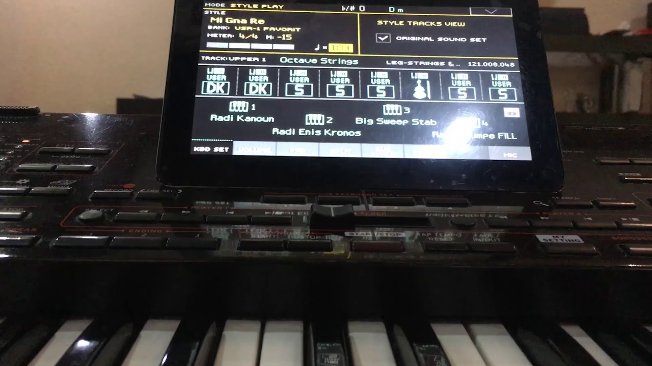 Korg pa4 set-Mi gna