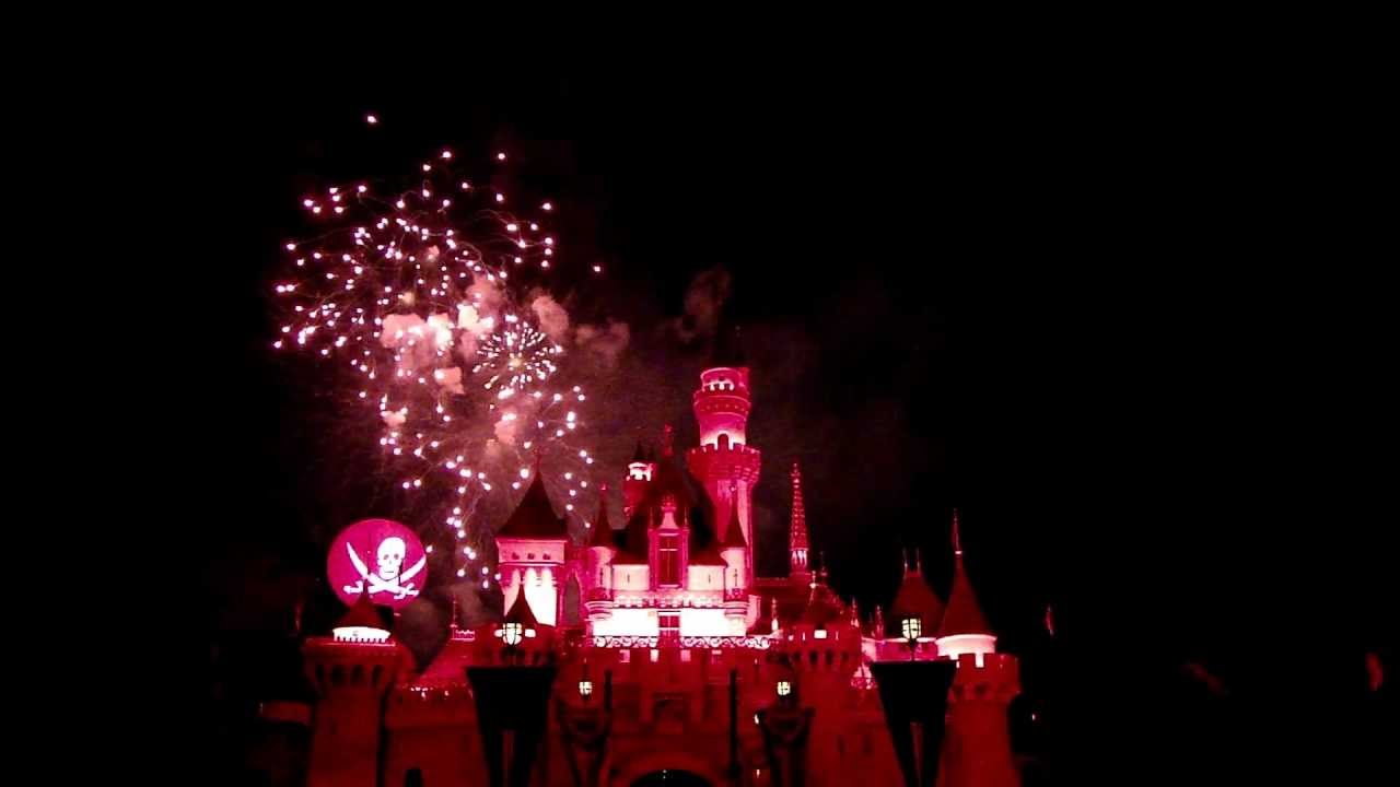 2011 - Disneyland's Halloween Screams Fireworks HD