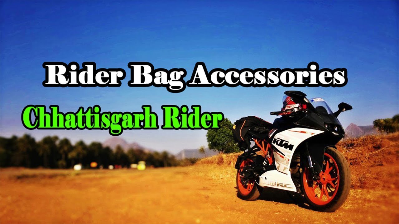 Rider Bag Accessories my Ride  - By Harsh Verma Chhattisgarh Rider