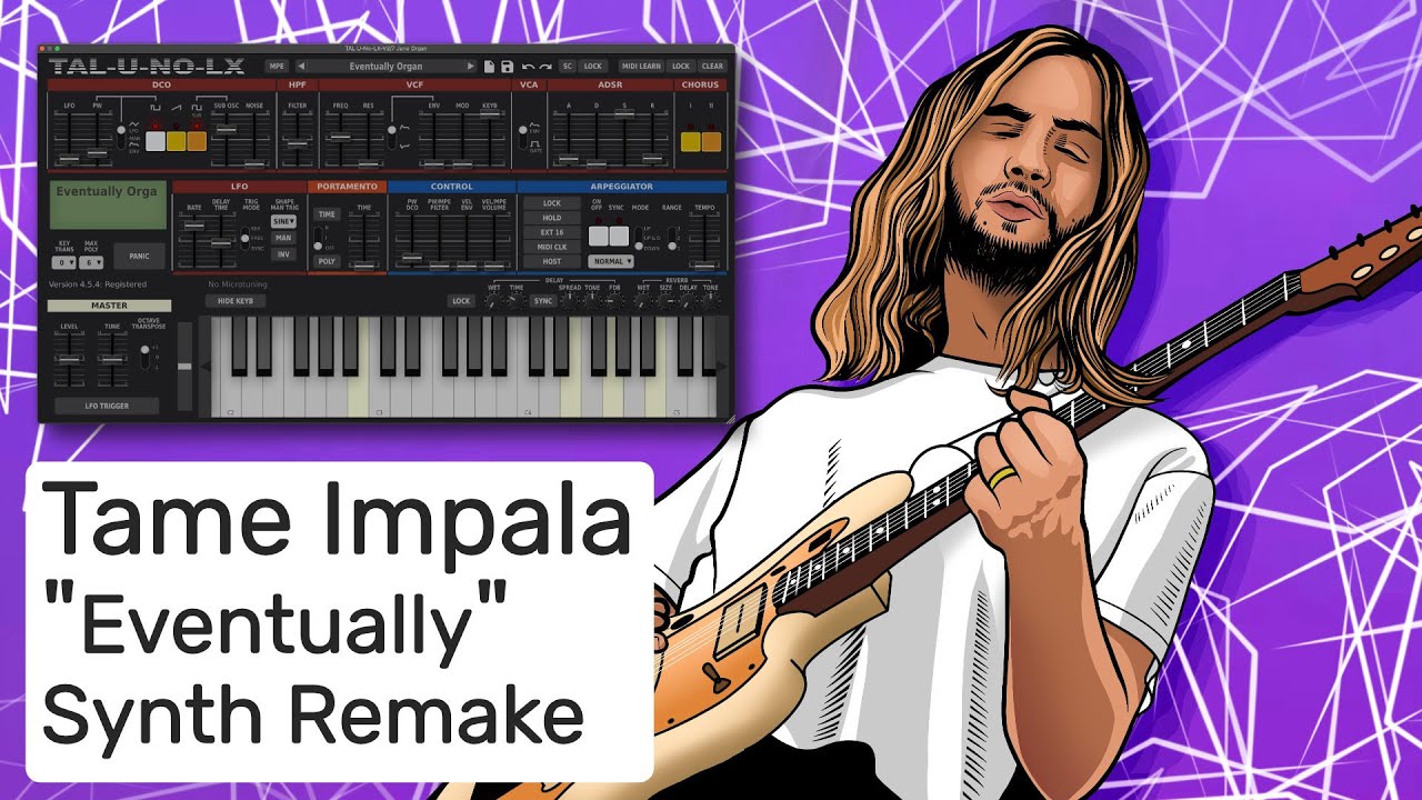 Tame Impala - Eventually (Instrumental Synth Remake)