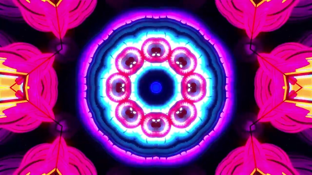 🧩 Mesmerizing Fractal Animation | Mathematical Art Kaleidoscope ❊60fps 🧠