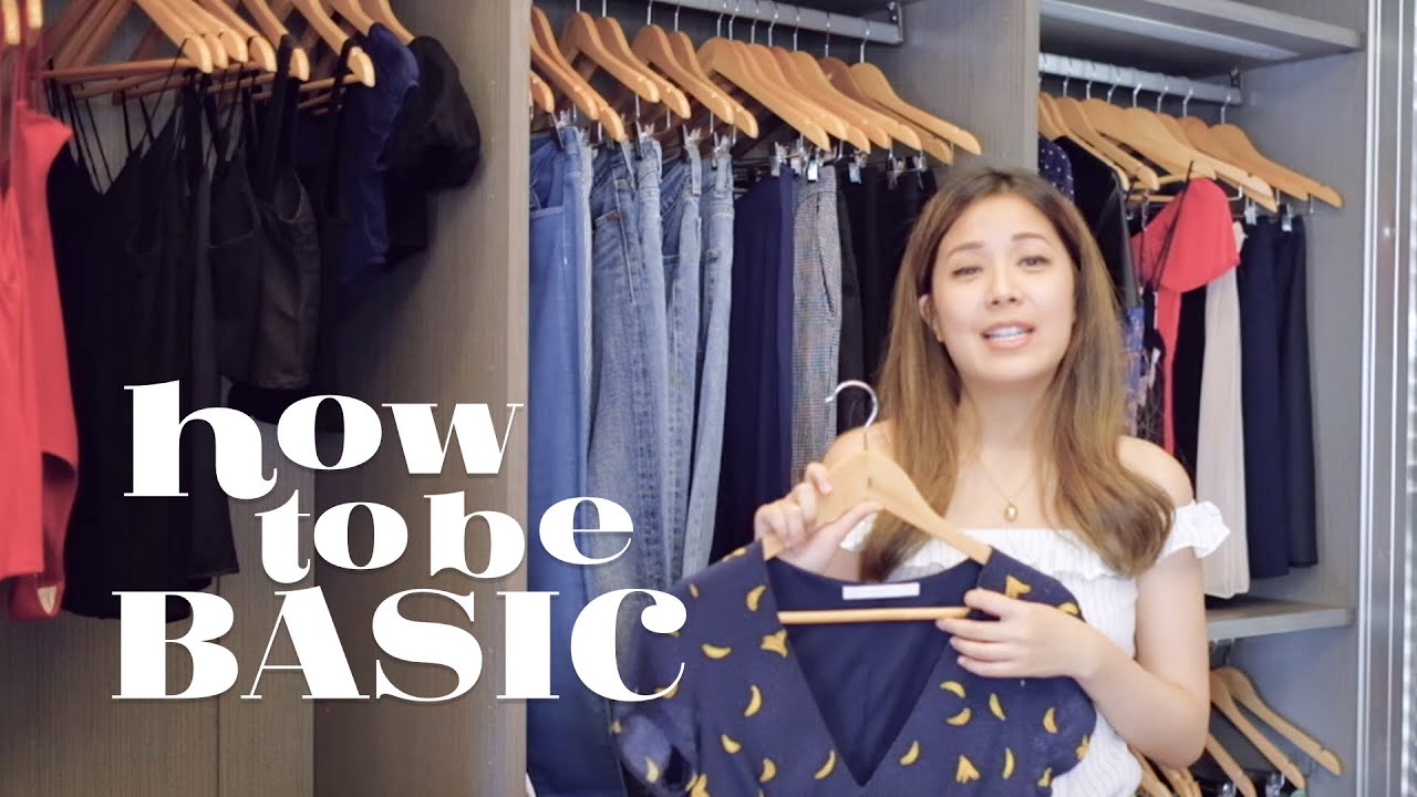 How To Be Basic: Organize Your Closet  | PENELOPE POP
