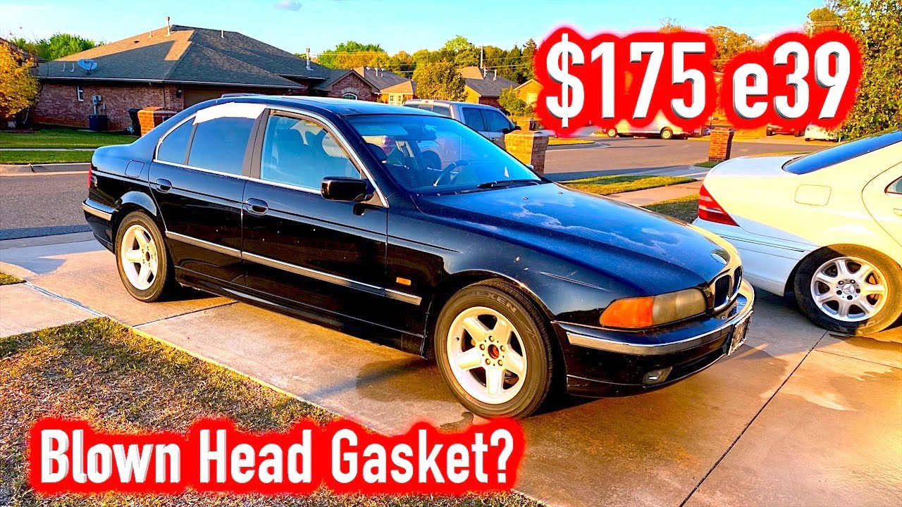 $175 Charity 1997 BMW 528i e39 win from IAA - Cooling System Rebuild!! Cracked Head?