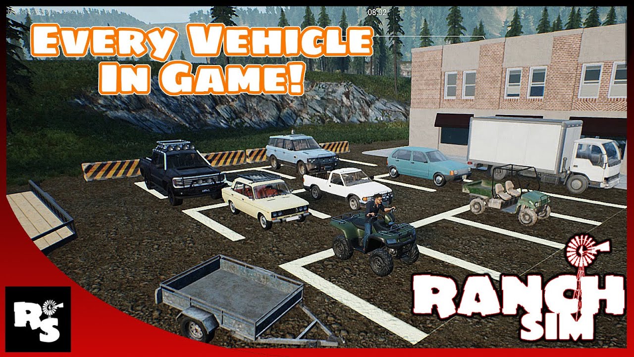 Ranch Simulator Vehicle Guide!