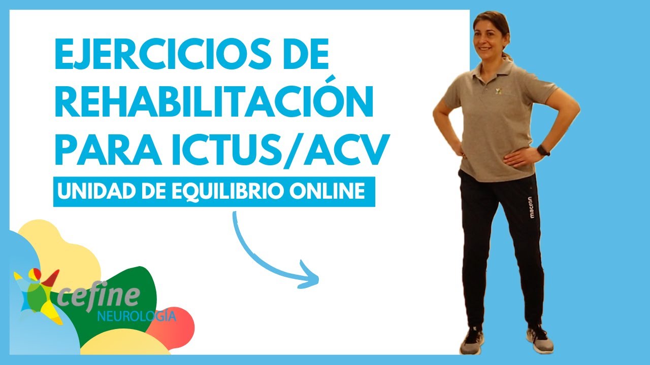 👵 EJERCICIOS DE EQUILIBRIO tras un ICTUS o ACV (1/3) || Unidad de Equilibrio Online
