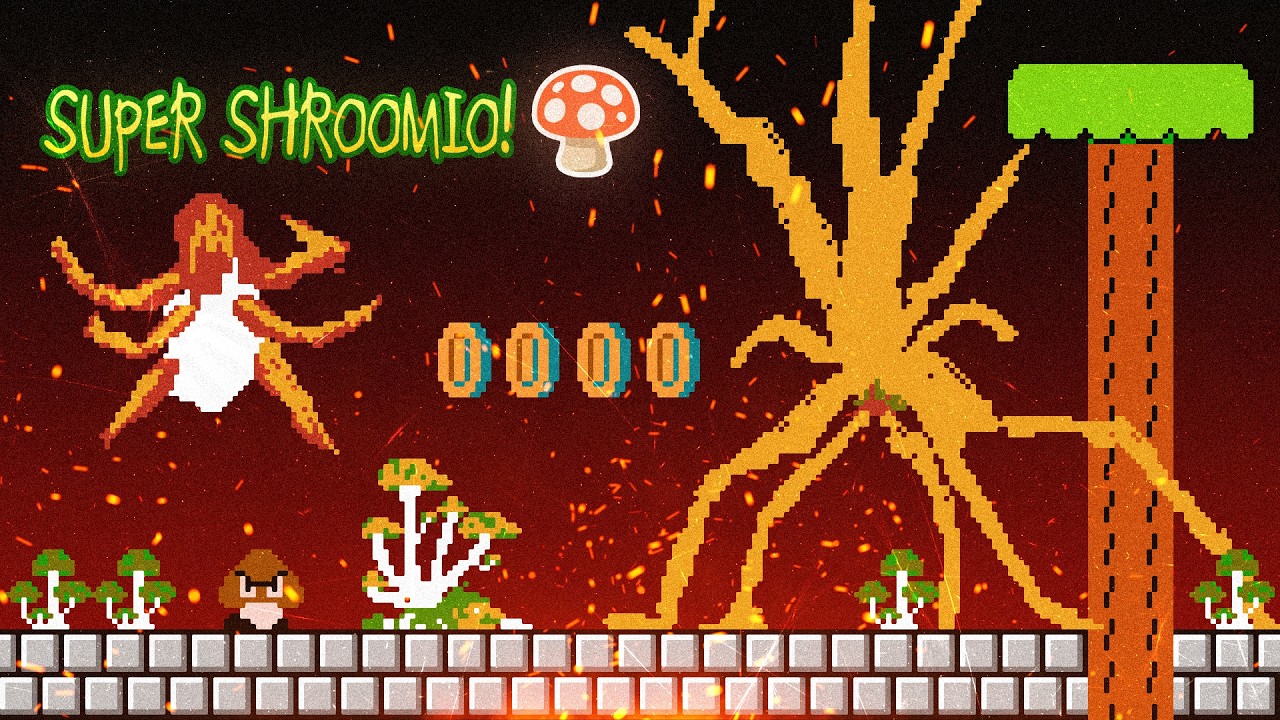 Super Shroomio (Mario Bros. Horror Game) - Full Playthrough 4K!
