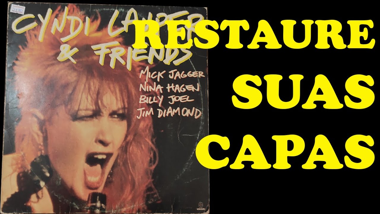 Restaure suas capas de disco!
