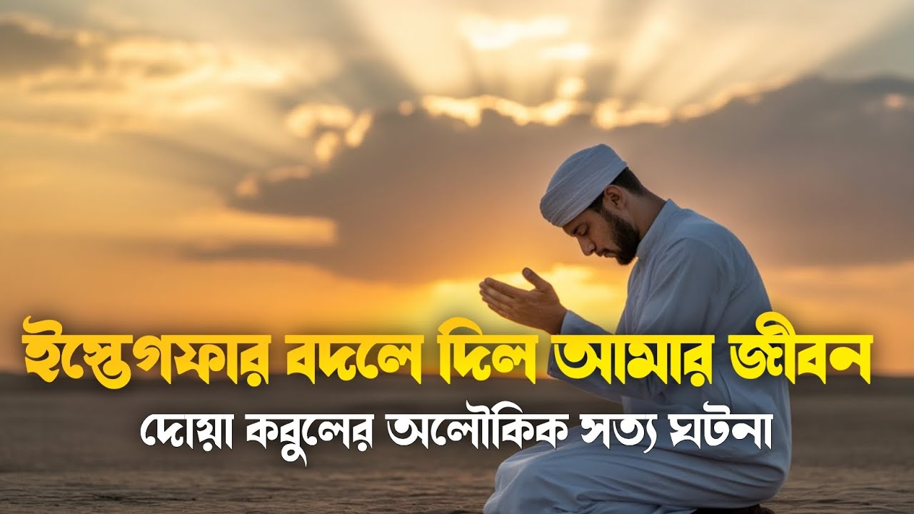 ইস্তেগফার বদলে দিল আমার জীবন | দোয়া কবুলের অলৌকিক সত্য ঘটনা