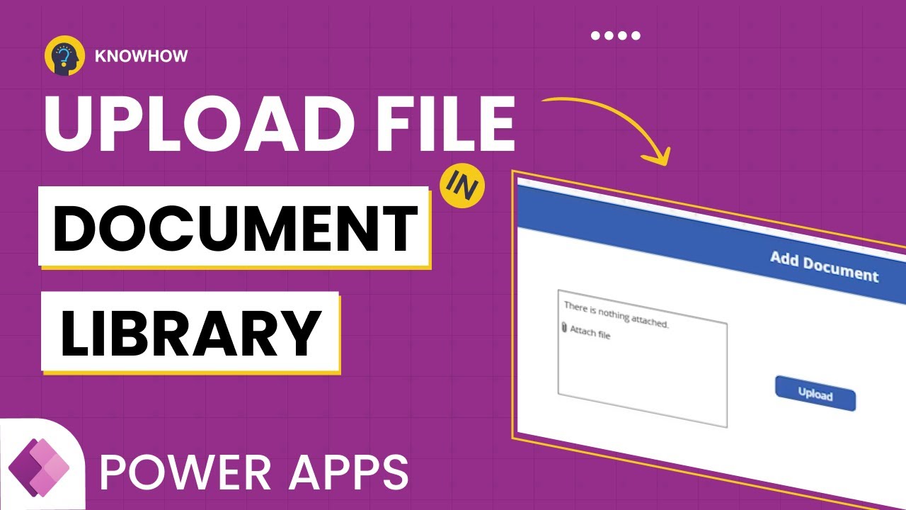 Upload Document in SharePoint Document Library from PowerApps