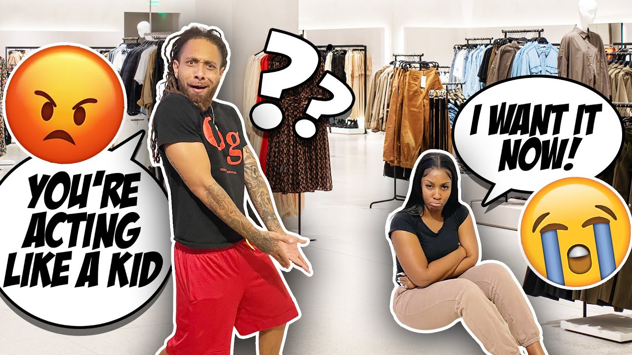 Throwing A TEMPER TANTRUM In Public To See How My Family Reacts!